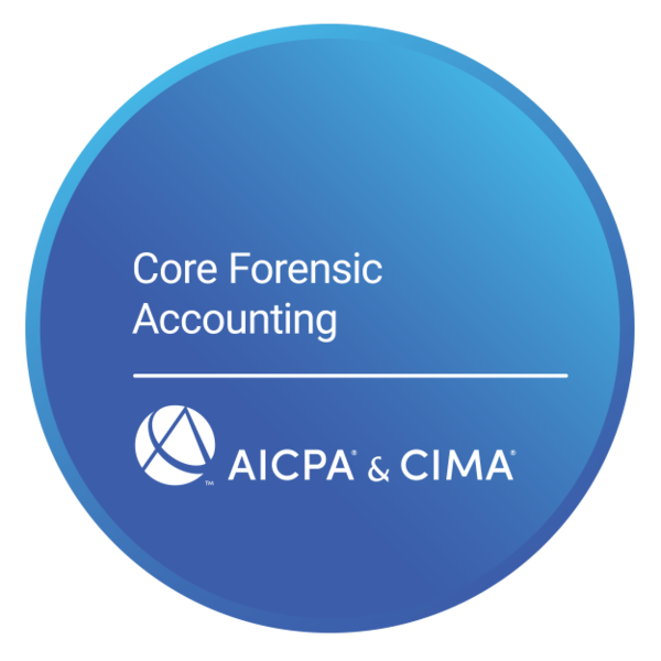 Digital Badge on Core Forensic Accounting Certificate