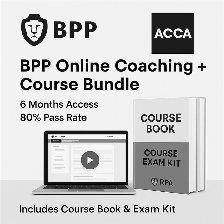 ACCA BPP ECR online coaching for FBT with books combo