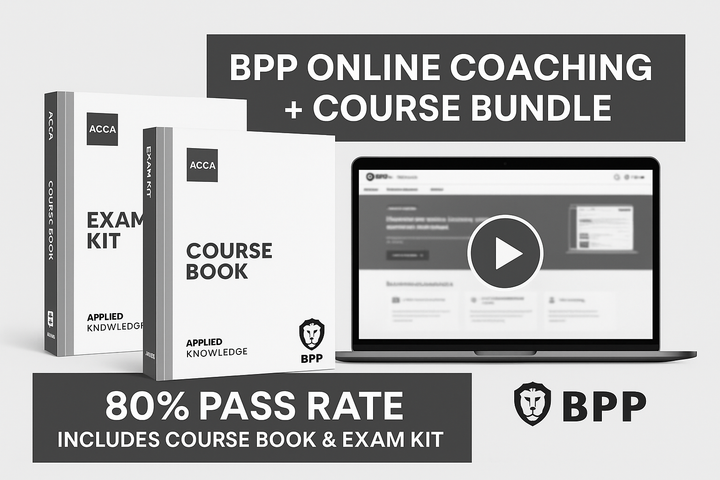 BPP ACCA SBR books with SBR online coaching