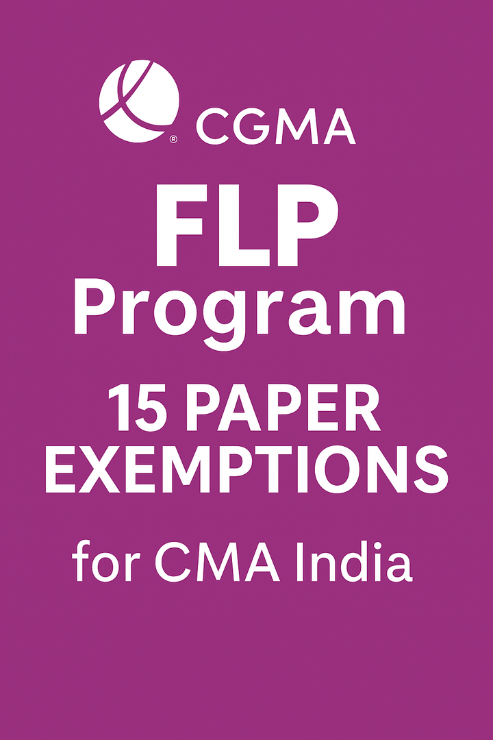 CGMA FLP Programme for Chartered Accountants