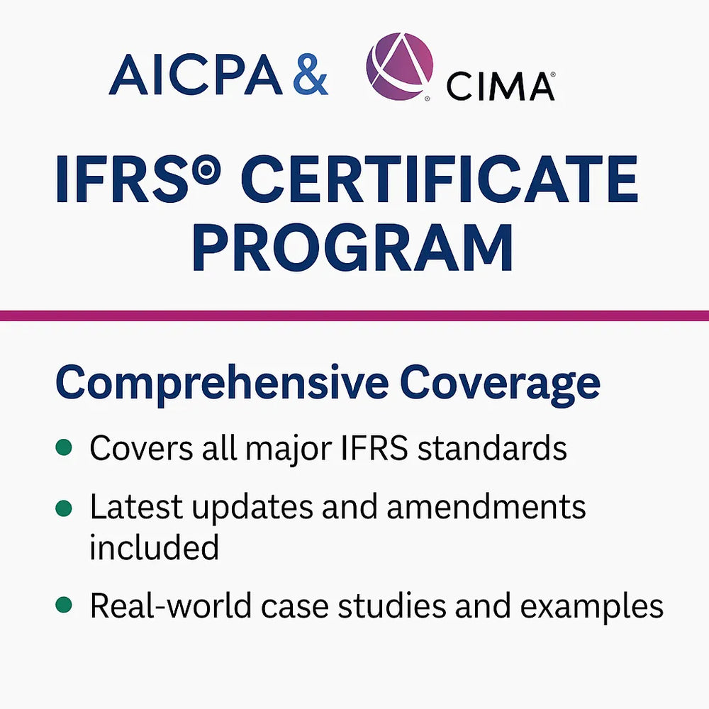 AICPA IFRS Certification program: Get Digitally Badged - Eduyush