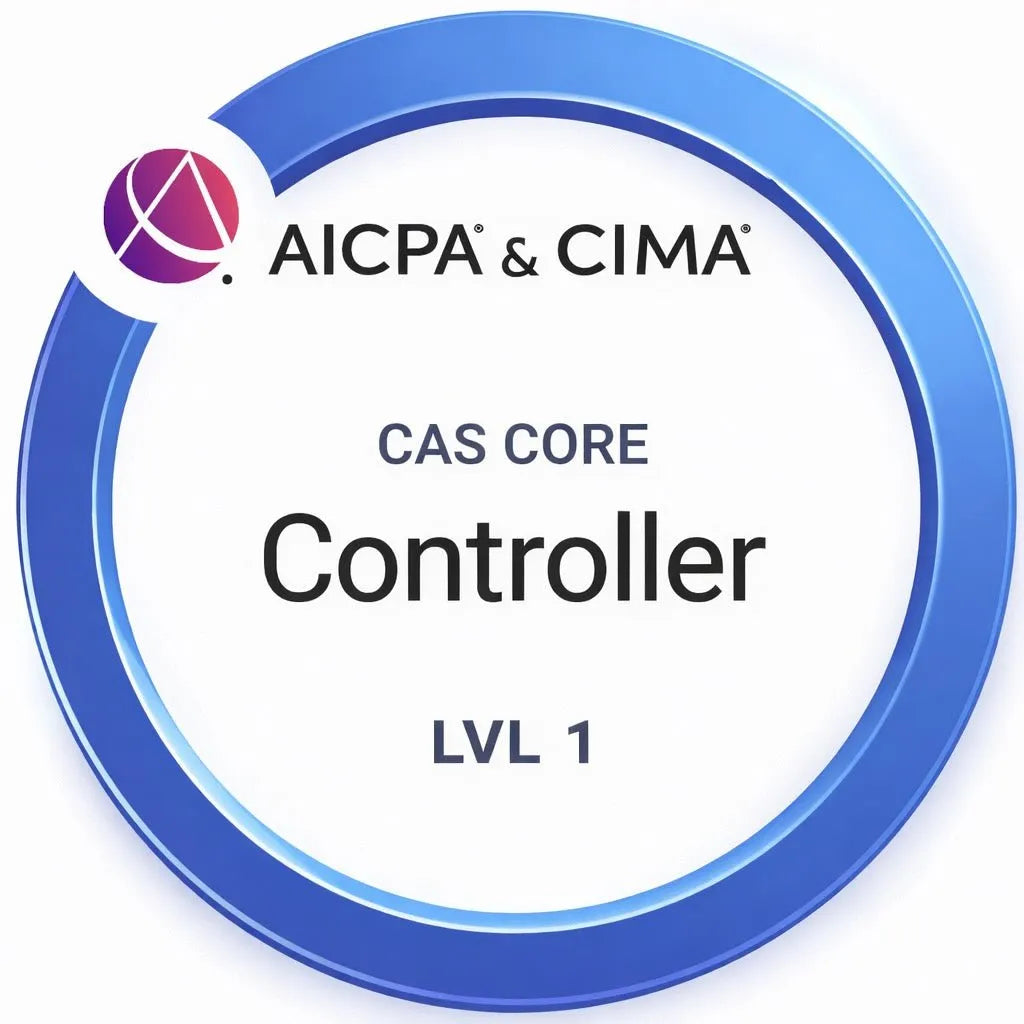 AICPA Controller 1 Bundle certification | 14.5 CPE - Eduyush