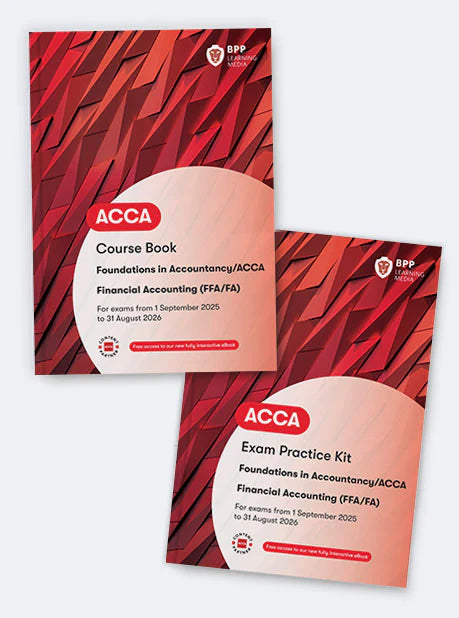 BPP ACCA Books FA F3 Bundle for Exams Sep 25 to Jun 26