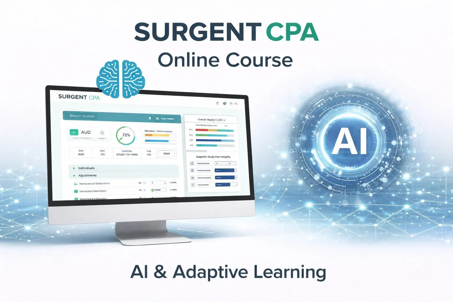 Best CPA US Course. Self paced learning with Surgent - Eduyush