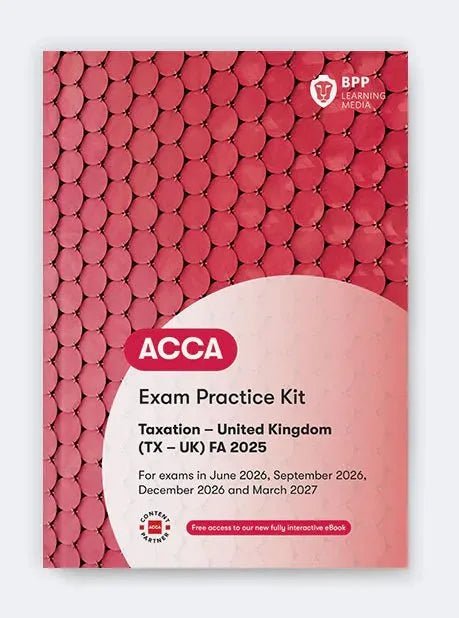 BPP ACCA TX (FA 2025) Books – Jun 2026 till March 2027 - Eduyush