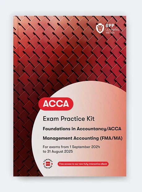 BPP ACCA F2 Management Accounting Books | 2024 - 2025 - Eduyush