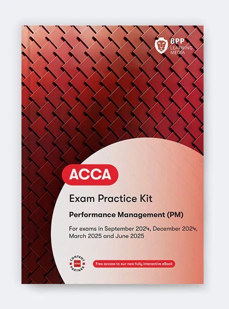 BPP ACCA F5 Performance Management Books | 2024 - 2025 - Eduyush