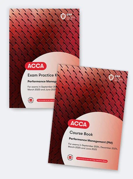 BPP ACCA F5 Performance Management Books | 2024 - 2025 - Eduyush