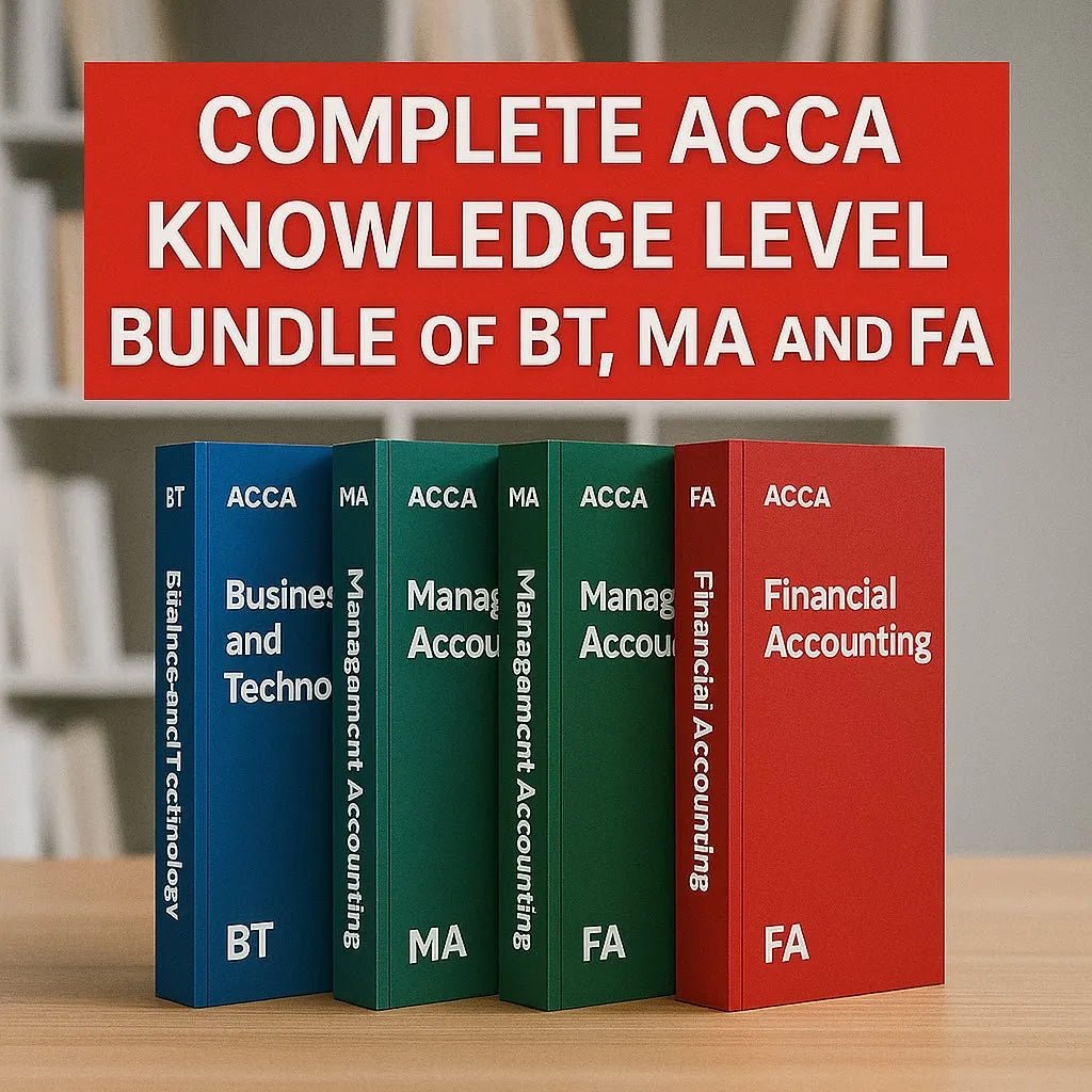 Buy ACCA Knowledge Level books Bundle. 2025 - 2026 Edition - Eduyush
