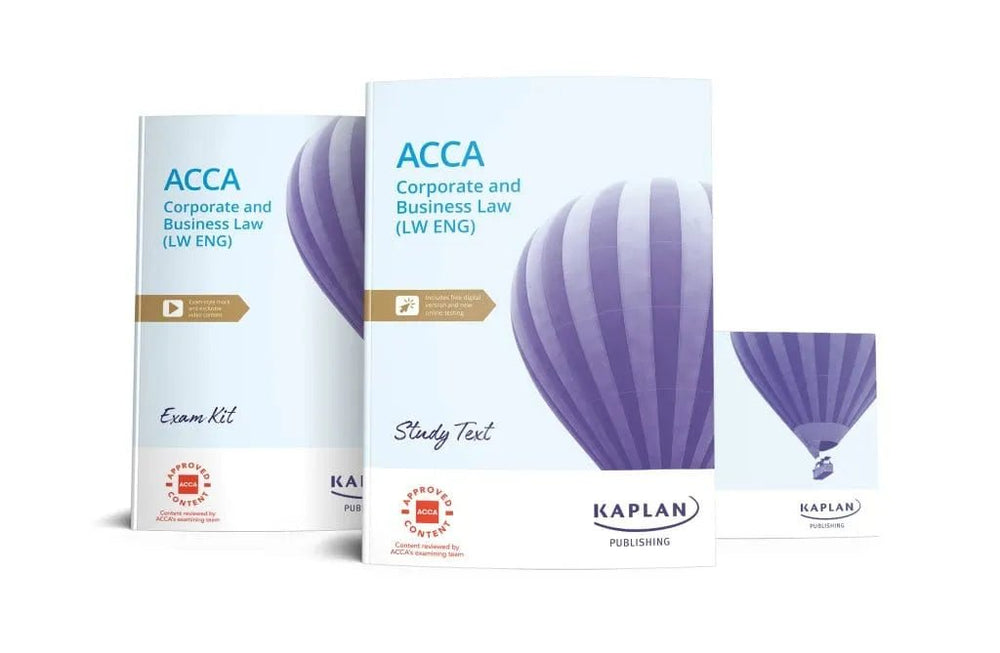 Kaplan ACCA Books for Skill Level – Sep 25 to Jun 26 exams - Eduyush