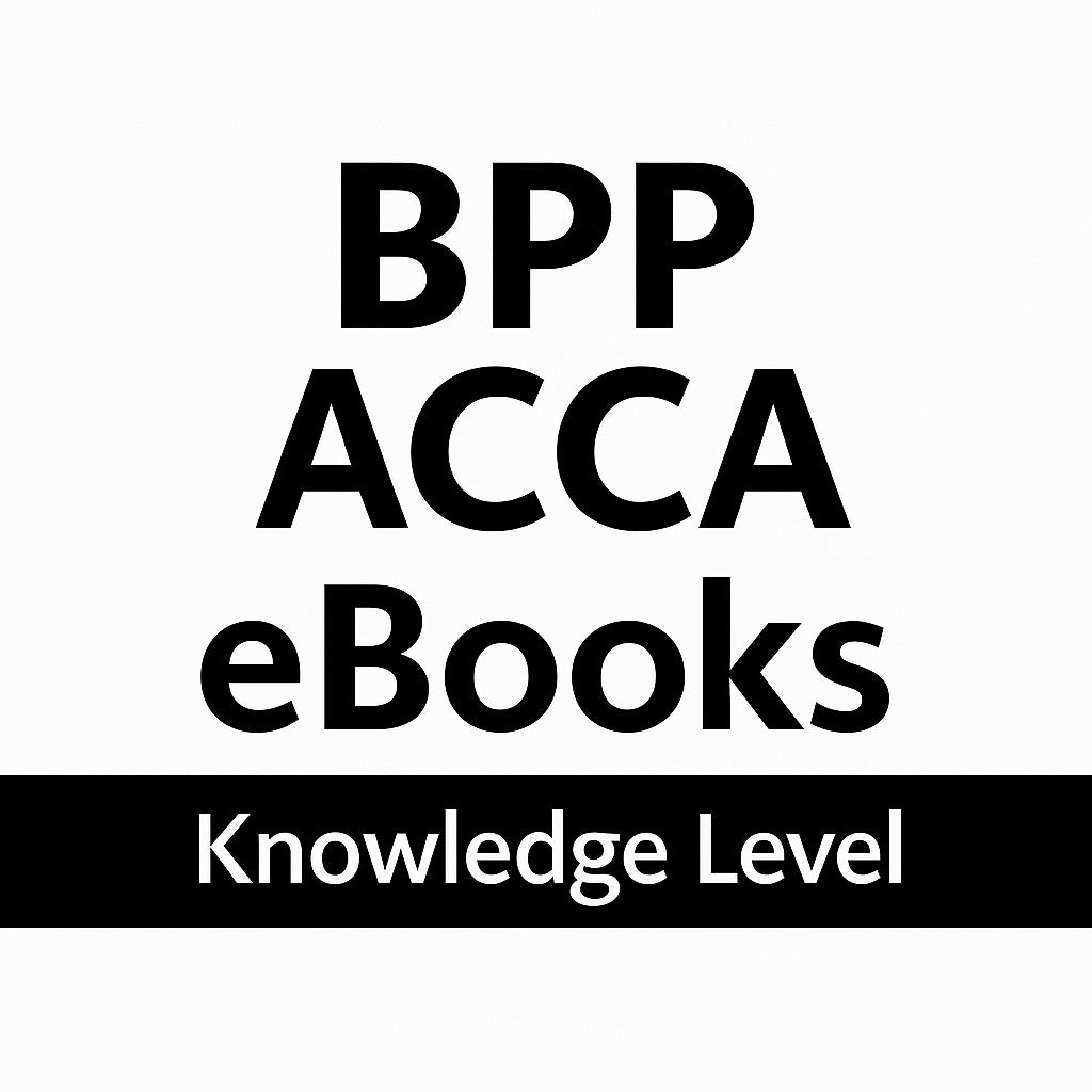 BPP ACCA Books. Latest edition 2025-2026 – Eduyush