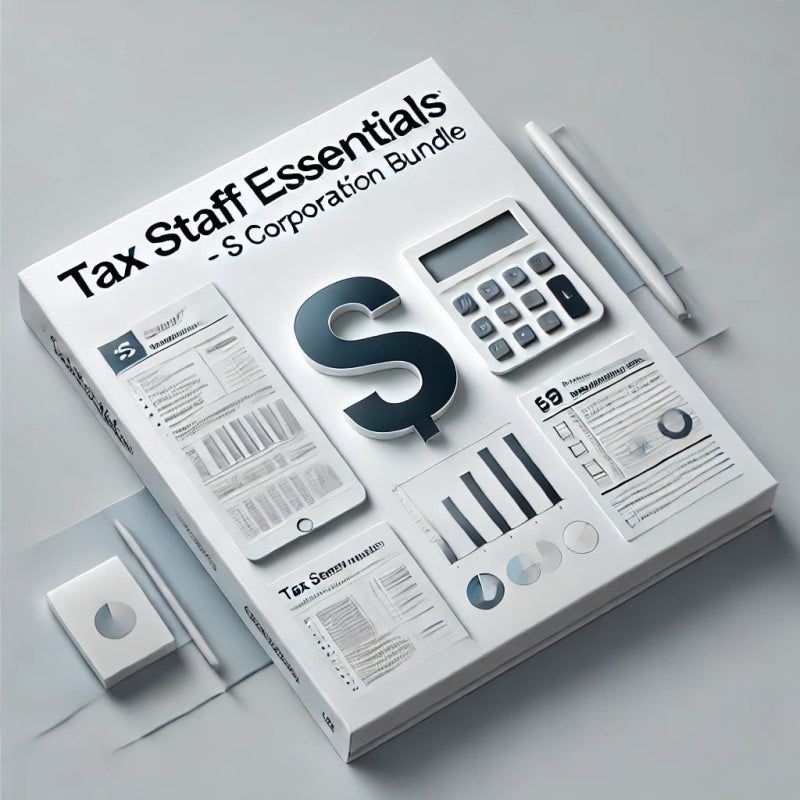 Tax Staff Essentials - S Corporation Bundle AICPA - Eduyush