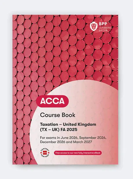 ACCA BPP Study Materials | All Subjects for exams till Jun 2027