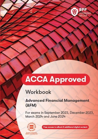 ACCA AFM book bundle. Exams Sep23 Jun24. BPP KAPLAN Eduyush