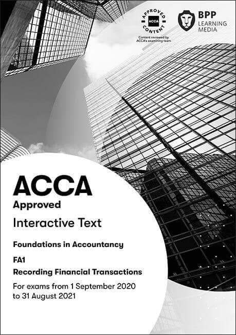 ACCA BPP set of 2 ebooks FIA Introductory certificate papers (Sep 20-Aug 21). Combo of Text & P&R kit - Eduyush