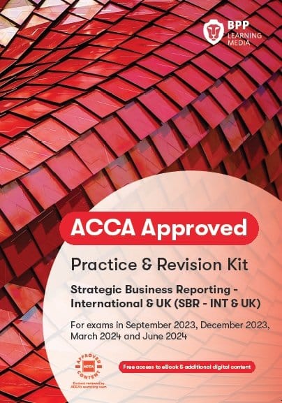 ACCA SBR BPP book. Bundle Workbook kit. Sep23 Jun24 Eduyush